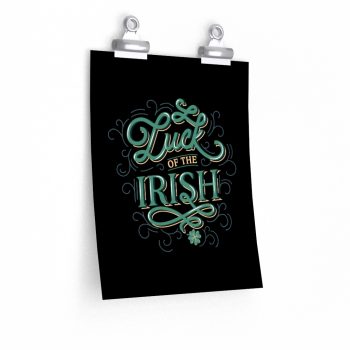 Wall Art Posters Prints - Luck of the Irish St Patricks