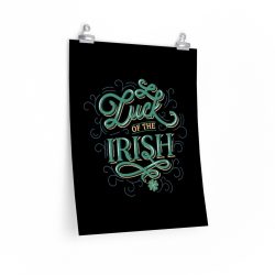 Wall Art Posters Prints - Luck of the Irish St Patricks