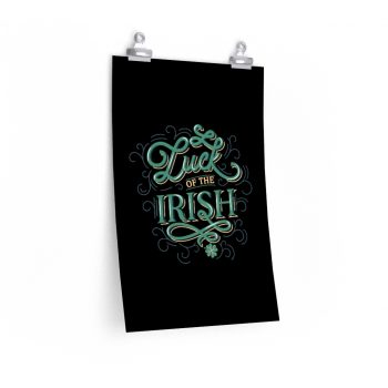 Wall Art Posters Prints - Luck of the Irish St Patricks