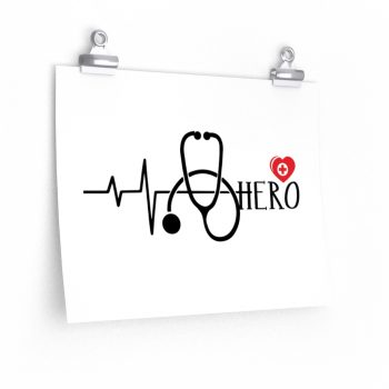 Wall Art Posters Prints - Medical Staff are Heroes