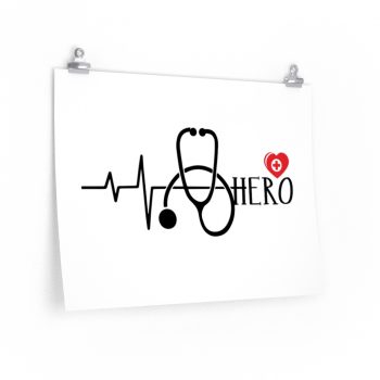 Wall Art Posters Prints - Medical Staff are Heroes