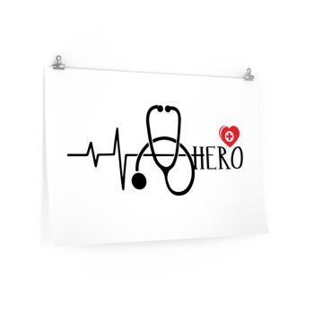 Wall Art Posters Prints - Medical Staff are Heroes