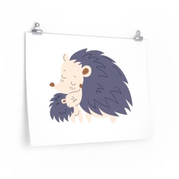 Wall Art Posters Prints - Possum Mom and Baby