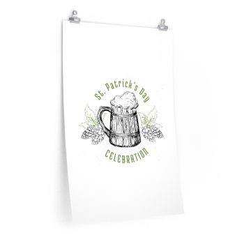 Wall Art Posters Prints - St Patricks Day Celebration Beer Stein