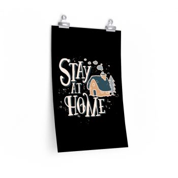 Wall Art Posters Prints - Stay At Home Coronavirus Covid 19