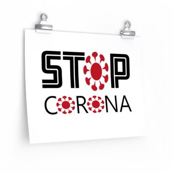 Wall Art Posters Prints - Stop Coronavirus