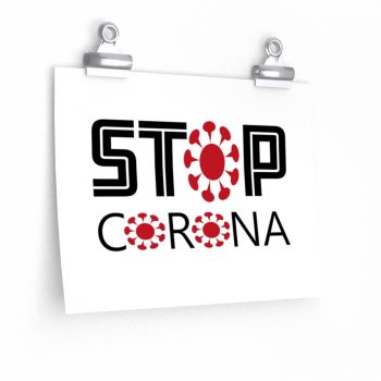 Wall Art Posters Prints - Stop Coronavirus