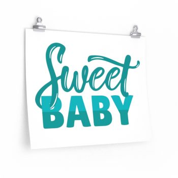 Wall Art Posters Prints - Sweet Baby Blue Boy