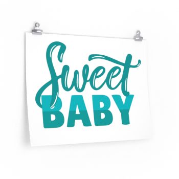 Wall Art Posters Prints - Sweet Baby Blue Boy