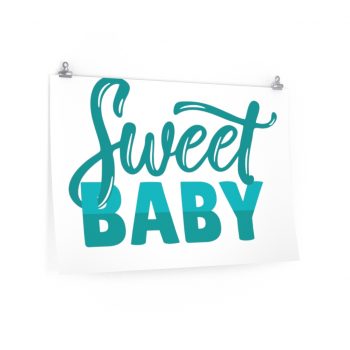 Wall Art Posters Prints - Sweet Baby Blue Boy