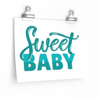 Wall Art Posters Prints - Sweet Baby Blue Boy