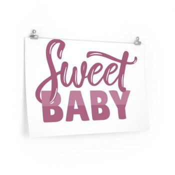 Wall Art Posters Prints - Sweet Baby Pink Girl