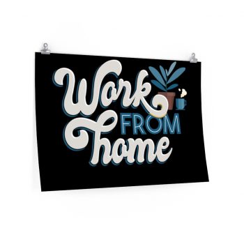 Wall Art Posters Prints - Work From Home Covid 19 Coronavirus