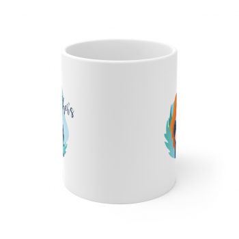 White Coffee Mug - Happy Mothers Day Mom and Child