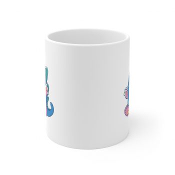 White Coffee Mug - Little Baby Dragon