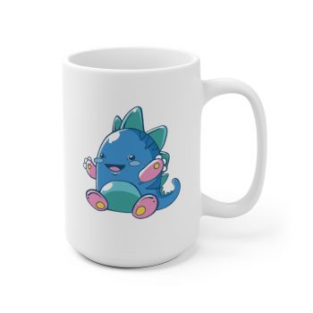 White Coffee Mug - Little Baby Dragon