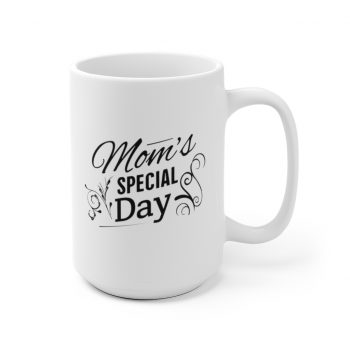 White Coffee Mug - Moms Special Day