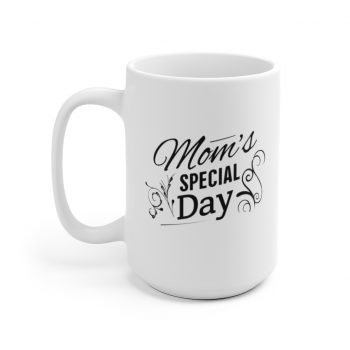 White Coffee Mug - Moms Special Day