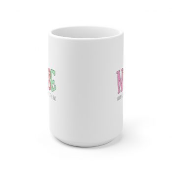 White Coffee Mug - Nurse Making a Difference One Patient at a Time