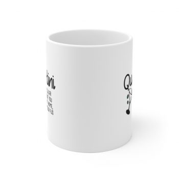 White Coffee Mug - Quarantini Like A Martini but You Drink it at Home