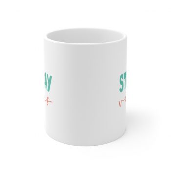 White Coffee Mug - Staycay Vibes