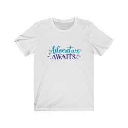 Adult Short Sleeve Tee T-Shirt Unisex - Adventure Awaits