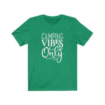 Adult Short Sleeve Tee T-Shirt Unisex - Camping Vibes Only