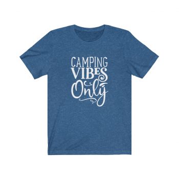 Adult Short Sleeve Tee T-Shirt Unisex - Camping Vibes Only