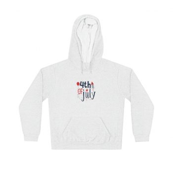 Adult Unisex Hoodie - 4th of July Fireworks Balloon