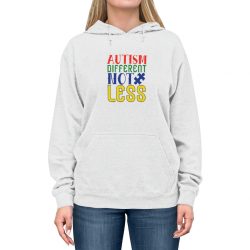 Adult Unisex Hoodie - Autism Different Not Less