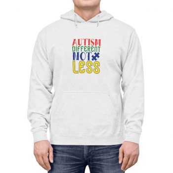 Adult Unisex Hoodie - Autism Different Not Less