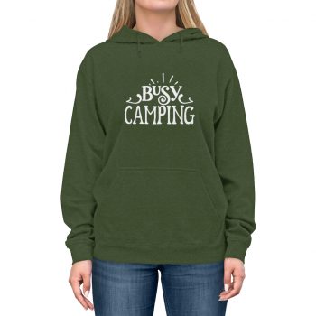 Adult Unisex Hoodie - Busy Camping