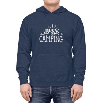 Adult Unisex Hoodie - Busy Camping