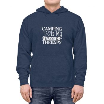 Adult Unisex Hoodie - Camping is my Favorite Therapy