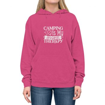 Adult Unisex Hoodie - Camping is my Favorite Therapy