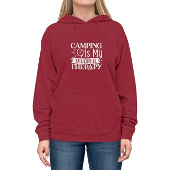 Adult Unisex Hoodie - Camping is my Favorite Therapy