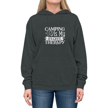 Adult Unisex Hoodie - Camping is my Favorite Therapy