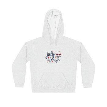 Adult Unisex Hoodie - July Fourth Fireworks Sunglasses