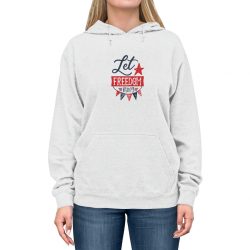 Adult Unisex Hoodie - Let Freedom Bling 4th of July