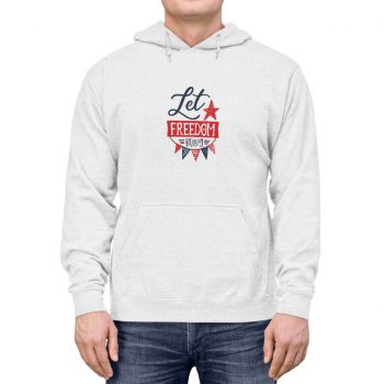 Adult Unisex Hoodie - Let Freedom Bling 4th of July