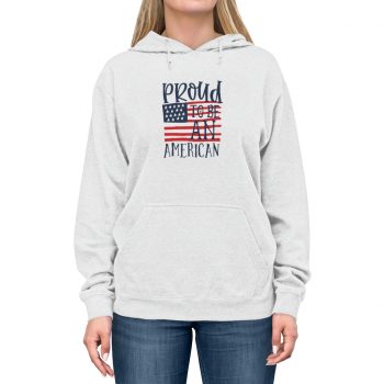 Adult Unisex Hoodie - Proud to be an American 4th of July