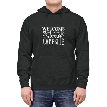 Adult Unisex Hoodie - Welcome to Our Campsite