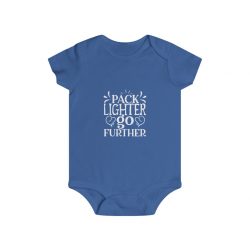 Infant Snap Tee Baby Body Suit Onesie - Pack Lighter Go Further