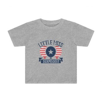 Kids Preschool T-Shirt 2T - 4T - Little Miss Independent 4th of July