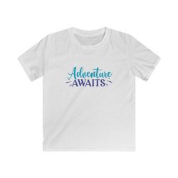 Kids T-Shirt Youth Softstyle - Adventure Awaits