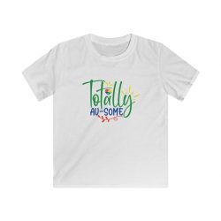 Kids T-Shirt Youth Softstyle - Totally Au Some Autism