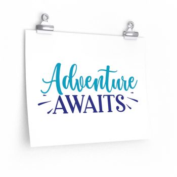 Wall Art Posters Prints - Adventure Awaits