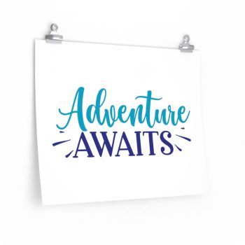 Wall Art Posters Prints - Adventure Awaits