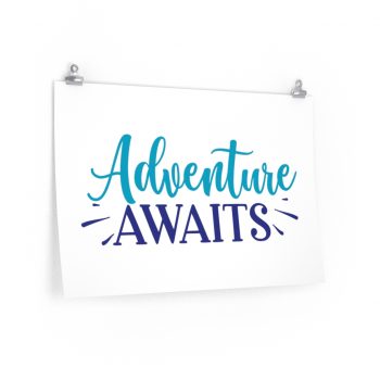 Wall Art Posters Prints - Adventure Awaits