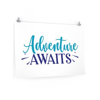 Wall Art Posters Prints - Adventure Awaits